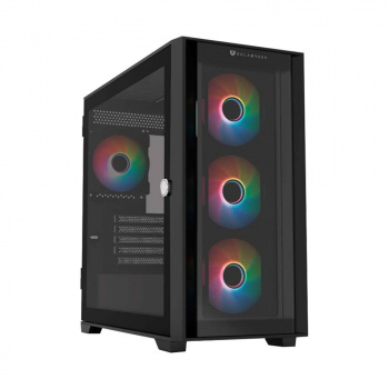 Gabinete Gaming Balam Rush Carbono Twin Mate